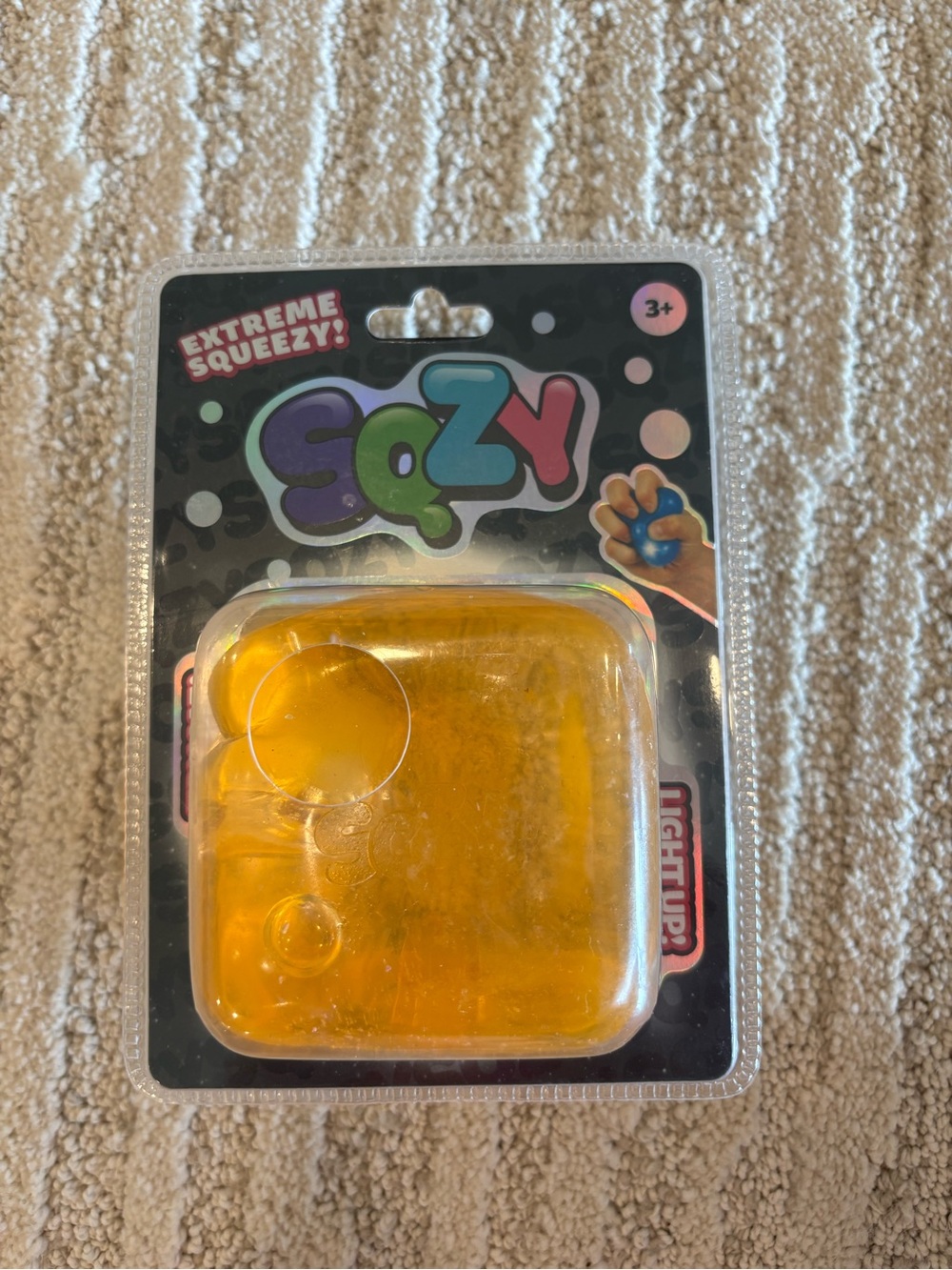 Like Needoh Orange Squishy Cube